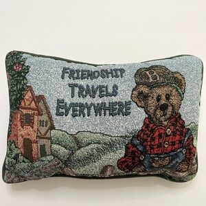 Boyd’s Bear Friendship Pillow Friendship Travels Everywhere